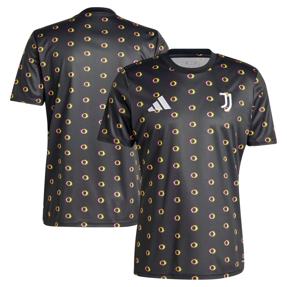 Juventus 2024/25 Slim Fit Pre-Match Top Black - Adidas outlet