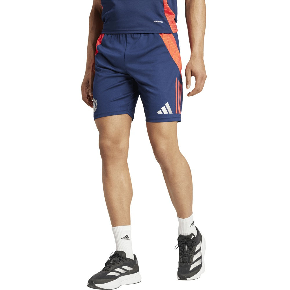 Manchester United Tiro 2024/25 AEROREADY Training Shorts Navy - Adidas for sale