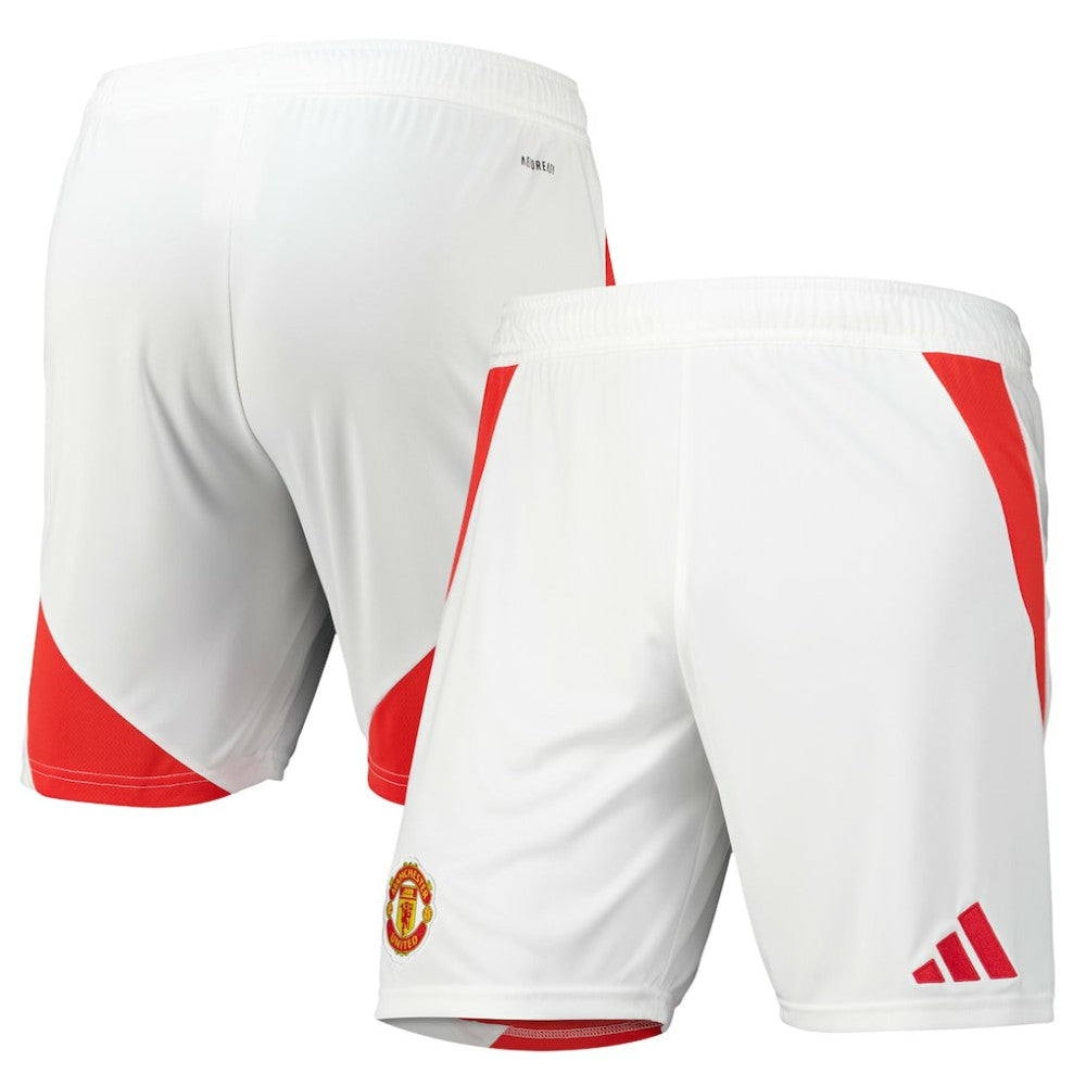 Manchester United 2024/25 Home Replica AEROREADY Shorts White - Adidas sale