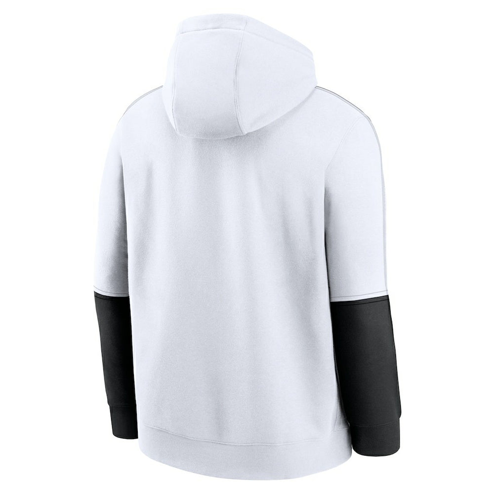 Nike Minnesota Vikings Alternate Logo Club Pullover Hoodie White
