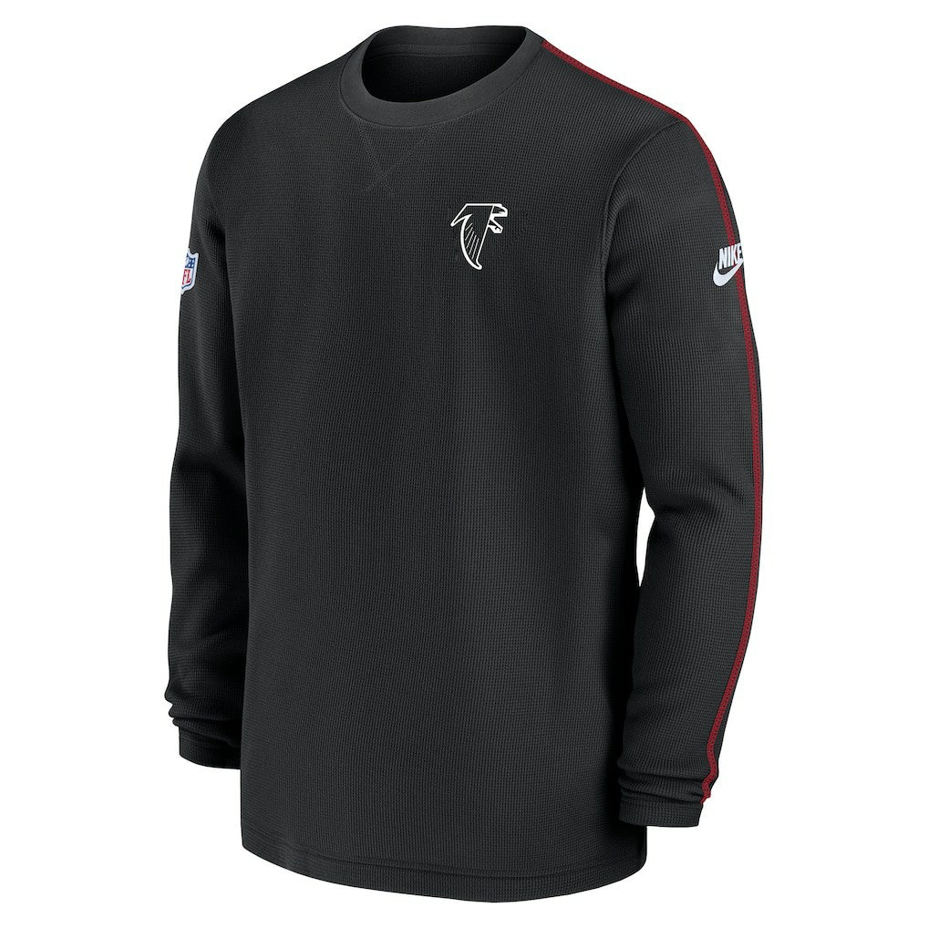 Nike Atlanta Falcons Alternate Logo Coach Long Sleeve Top Black