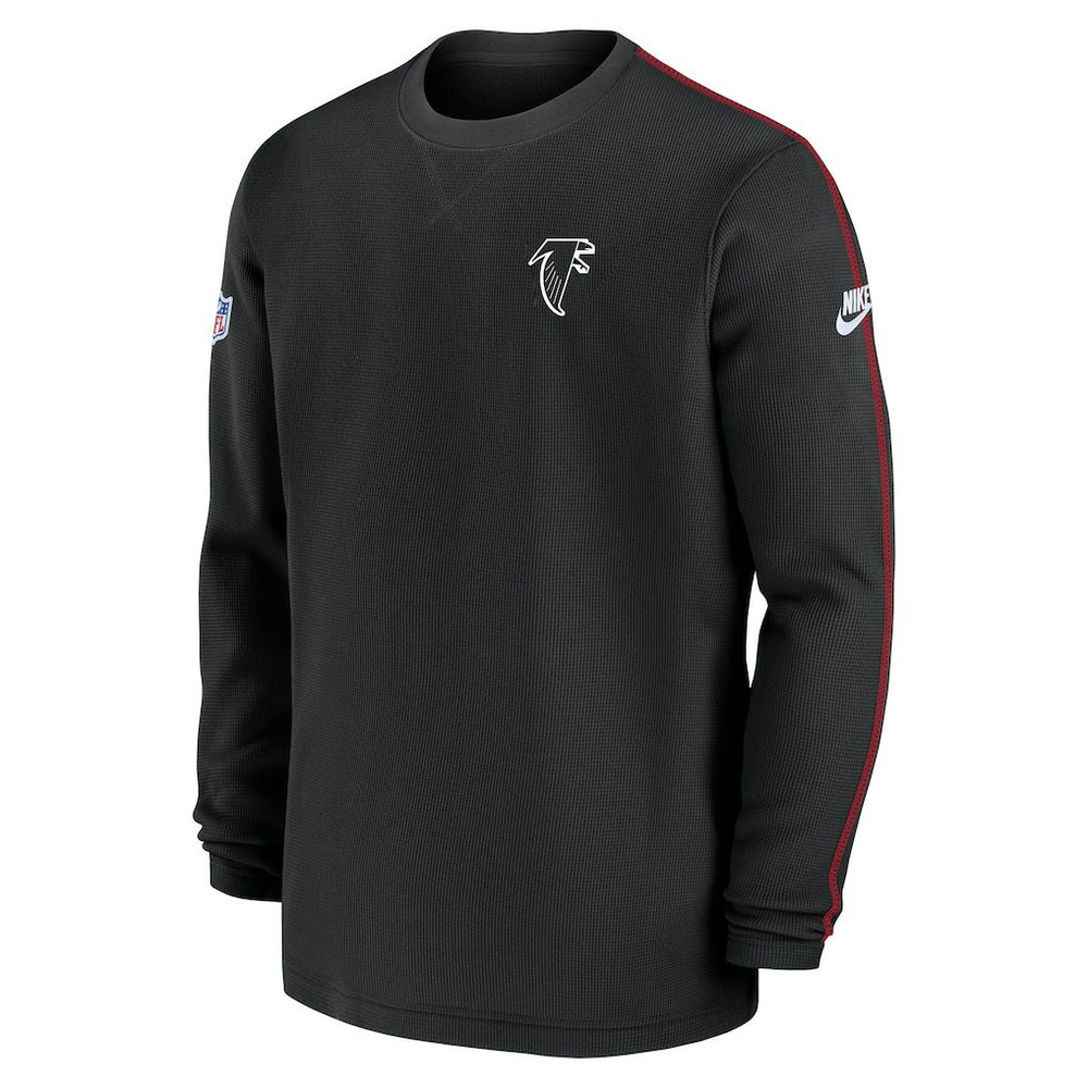 Nike Atlanta Falcons Alternate Logo Coach Long Sleeve Top Black