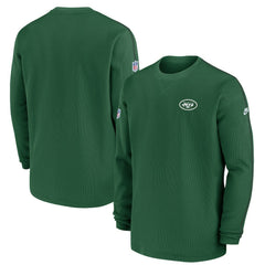 Nike New York Jets Alternate Logo Coach Long Sleeve Top Green