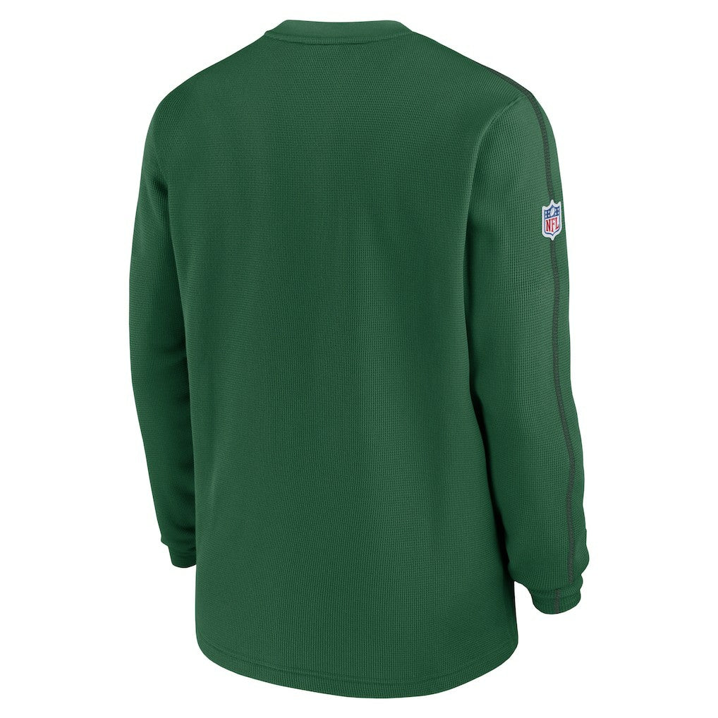 Nike New York Jets Alternate Logo Coach Long Sleeve Top Green