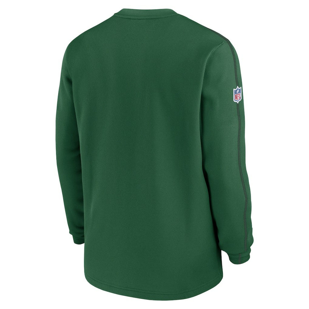 Nike New York Jets Alternate Logo Coach Long Sleeve Top Green