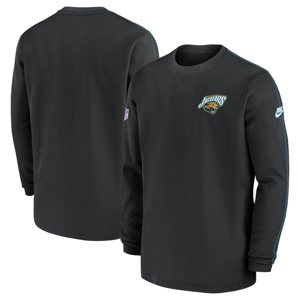 Nike Jacksonville Jaguars Alternate Logo Coach Long Sleeve Top Black