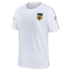 Nike New Orleans Saints Sideline Alternate Logo Coach Performance Top White