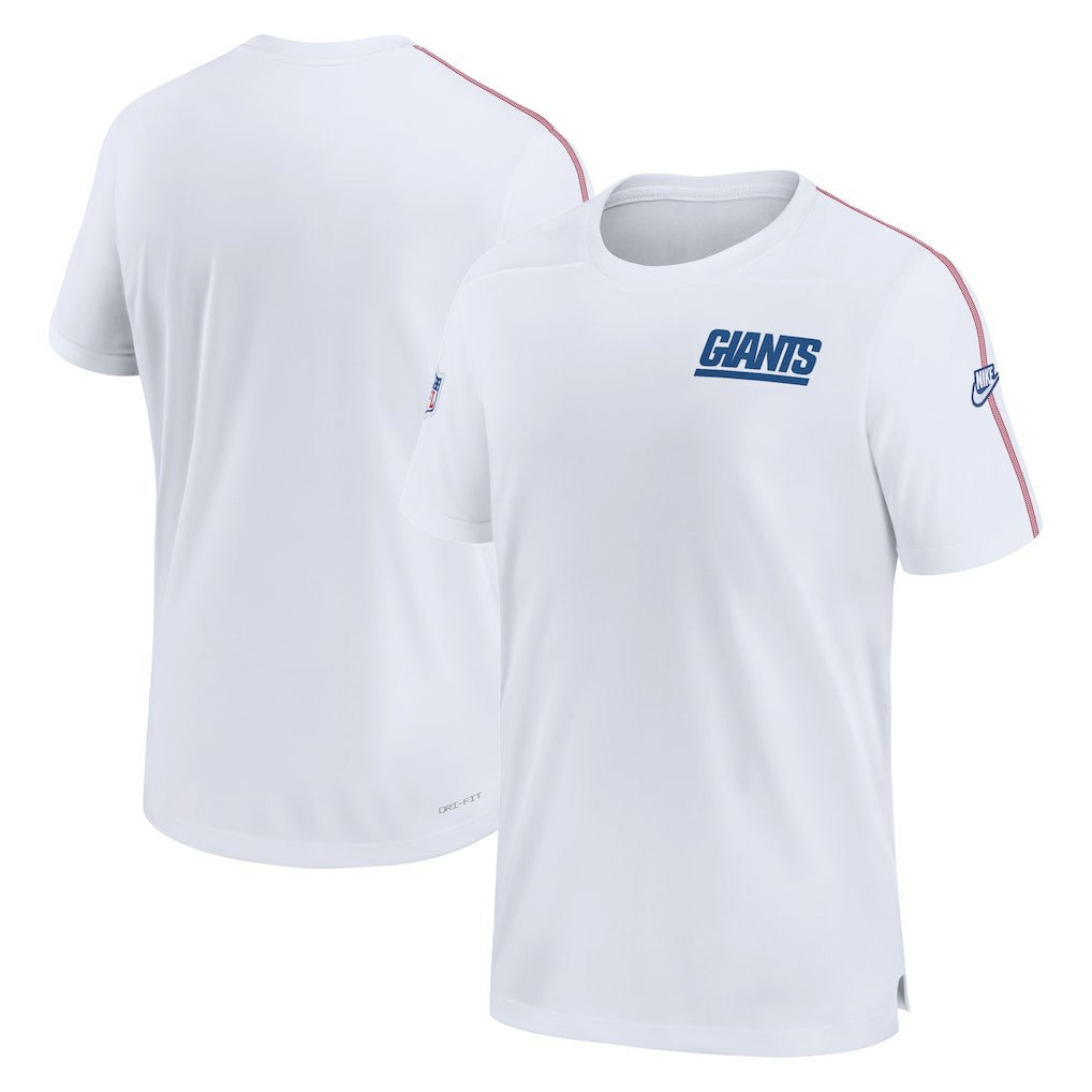 Nike New York Giants Sideline Alternate Logo Coach Performance Top White