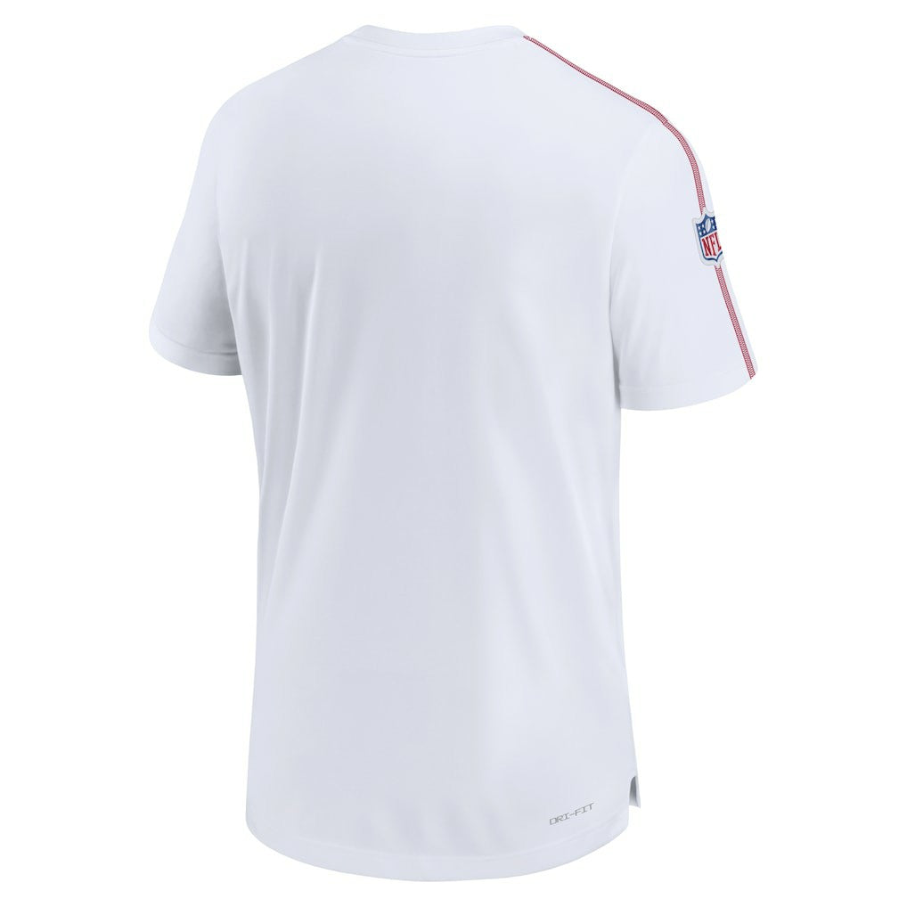 Nike New York Giants Sideline Alternate Logo Coach Performance Top White