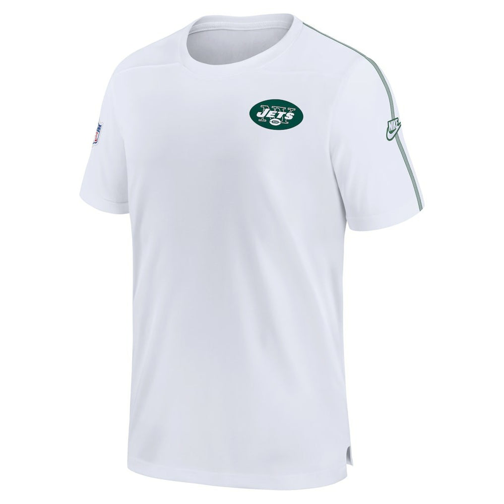 Nike New York Jets Sideline Alternate Logo Coach Performance Top White