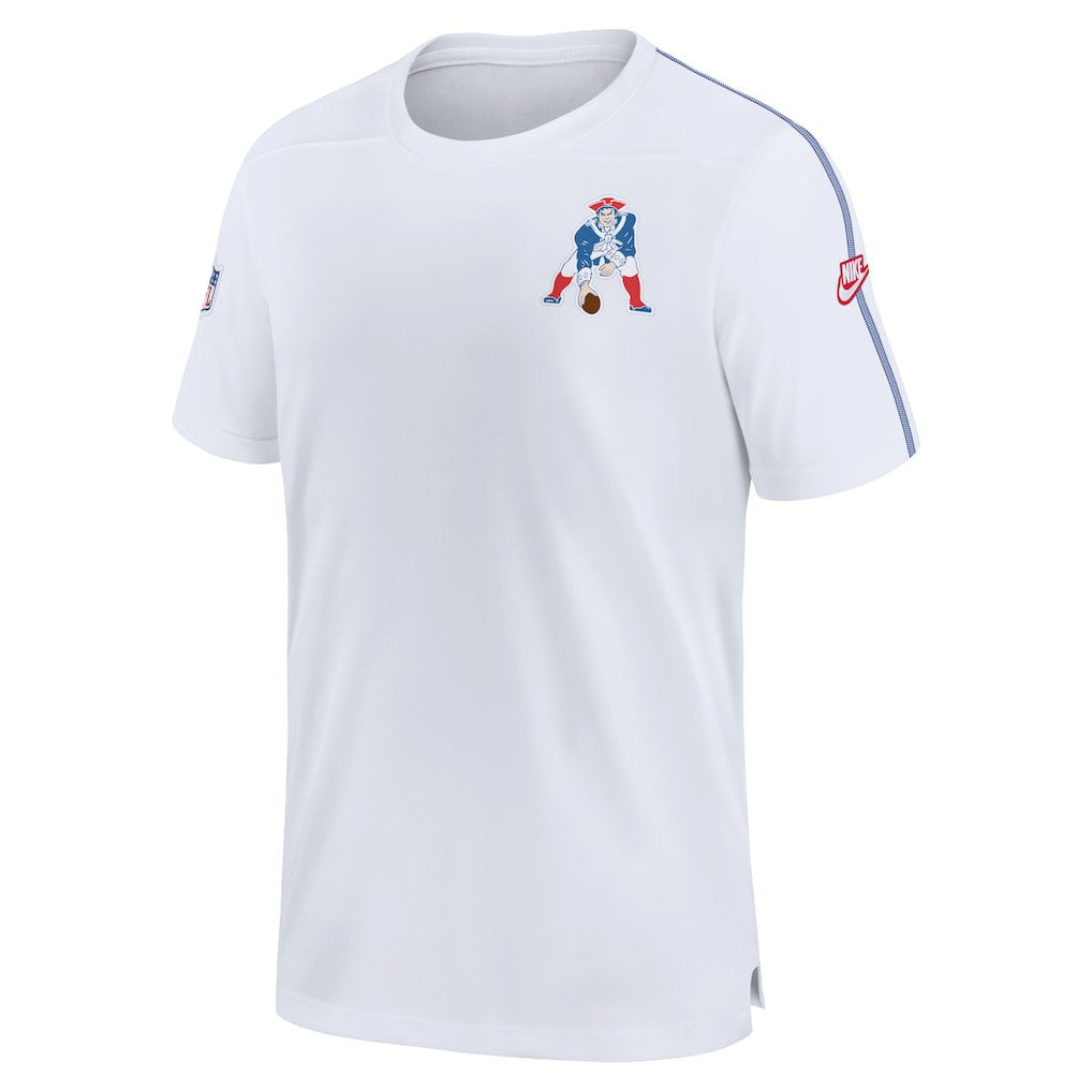 Nike New England Patriots Sideline Alternate Logo Coach Performance Top White