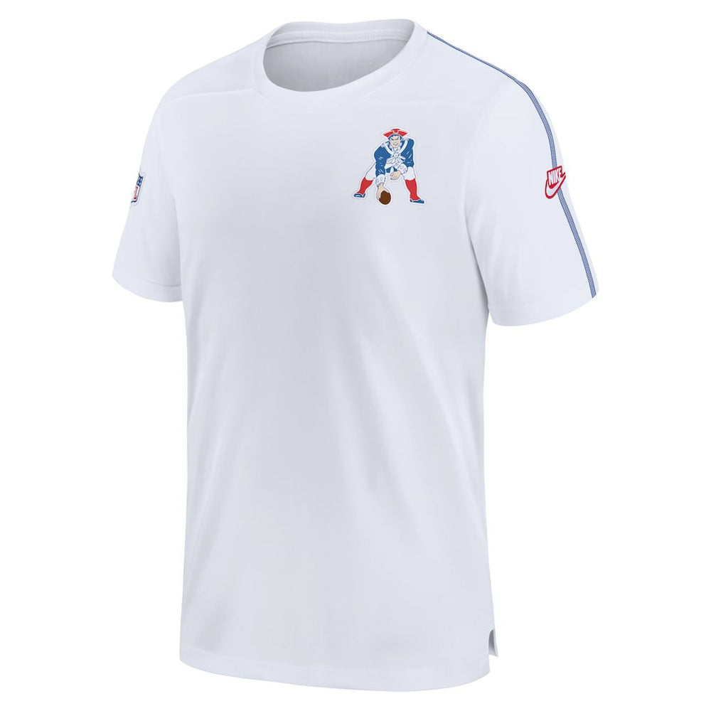 Nike New England Patriots Sideline Alternate Logo Coach Performance Top White