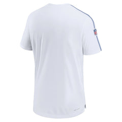 Nike New England Patriots Sideline Alternate Logo Coach Performance Top White