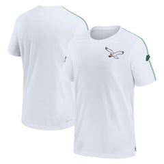 Nike Philadelphia Eagles Sideline Alternate Logo Coach Performance Top White
