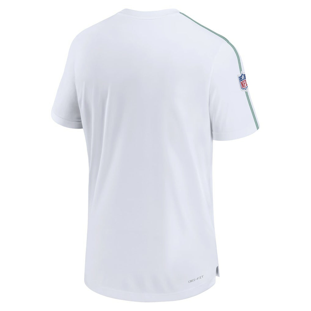 Nike Philadelphia Eagles Sideline Alternate Logo Coach Performance Top White