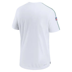 Nike Philadelphia Eagles Sideline Alternate Logo Coach Performance Top White