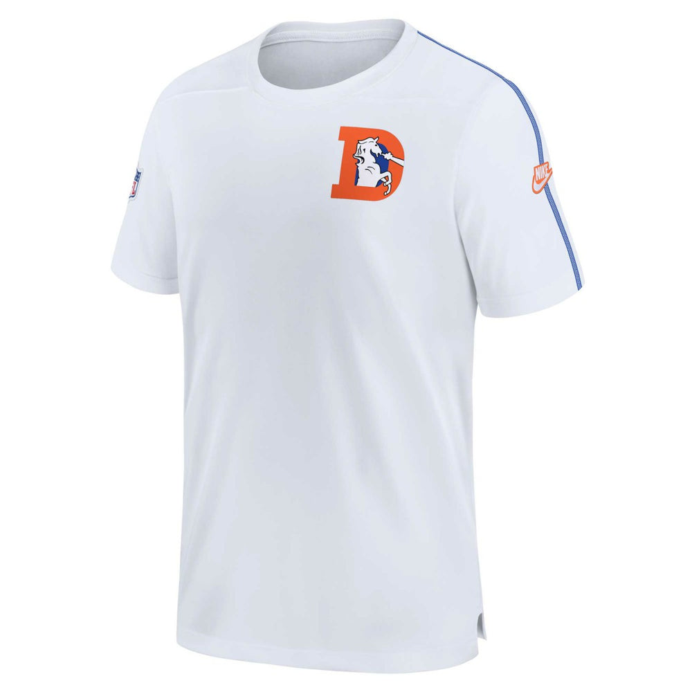 Nike Denver Broncos Sideline Alternate Logo Coach Performance Top White