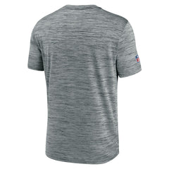 Nike Tennessee Titans Sideline Velocity Throwback Logo Dri-FIT T-Shirt Gray