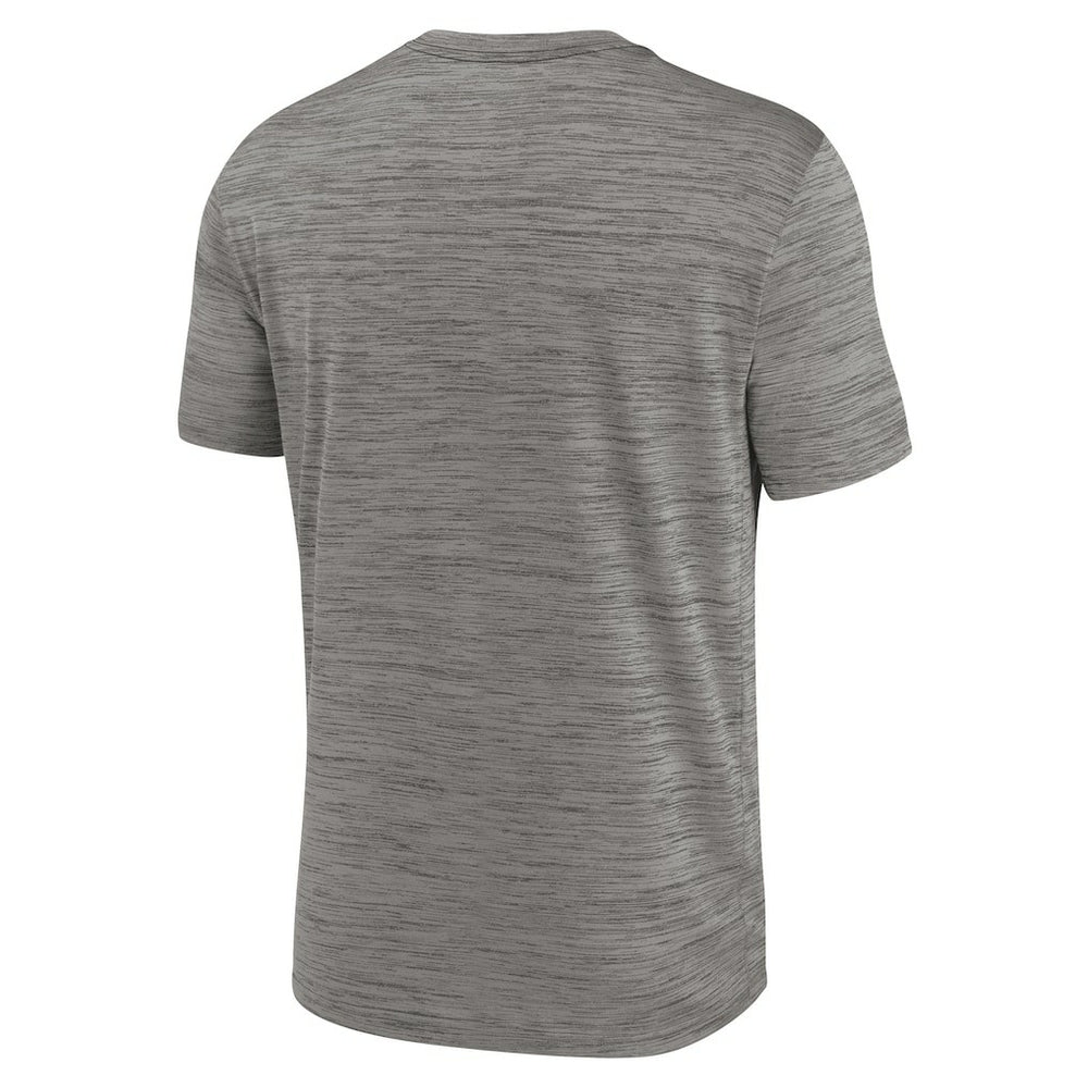 Nike New York Jets Sideline Velocity Throwback Logo Dri-FIT T-Shirt Gray
