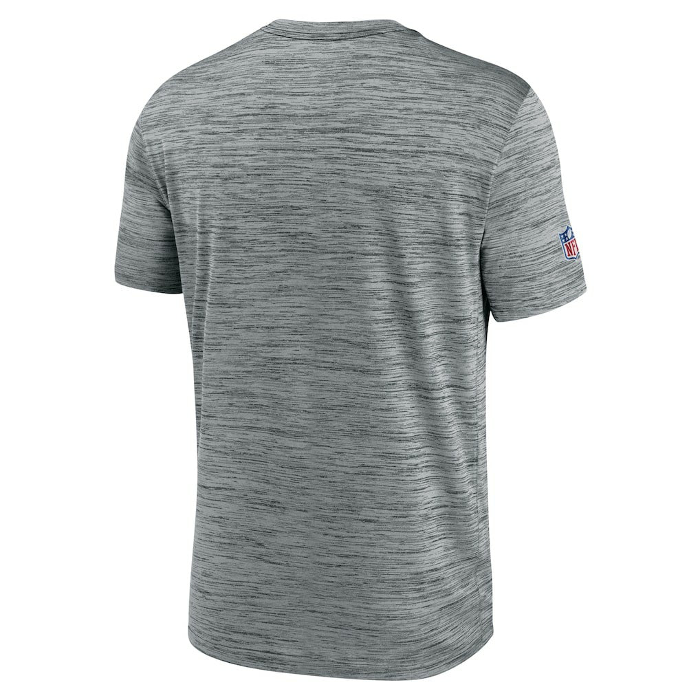 Nike Philadelphia Eagles Sideline Velocity Throwback Logo Dri-FIT T-Shirt Gray