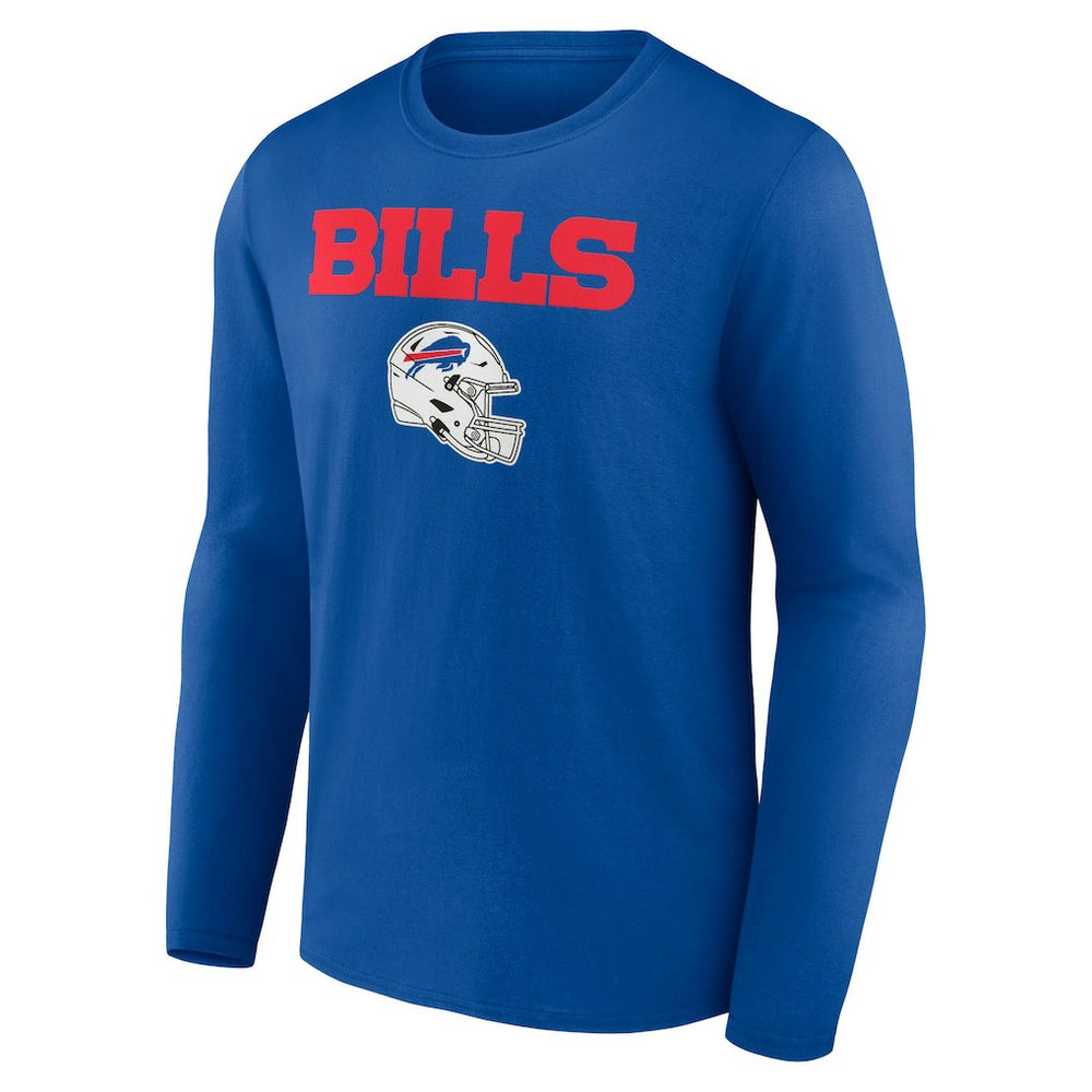 Dawson Knox Buffalo Bills Team Wordmark Player Name & Number Long Sleeve T-Shirt Royal