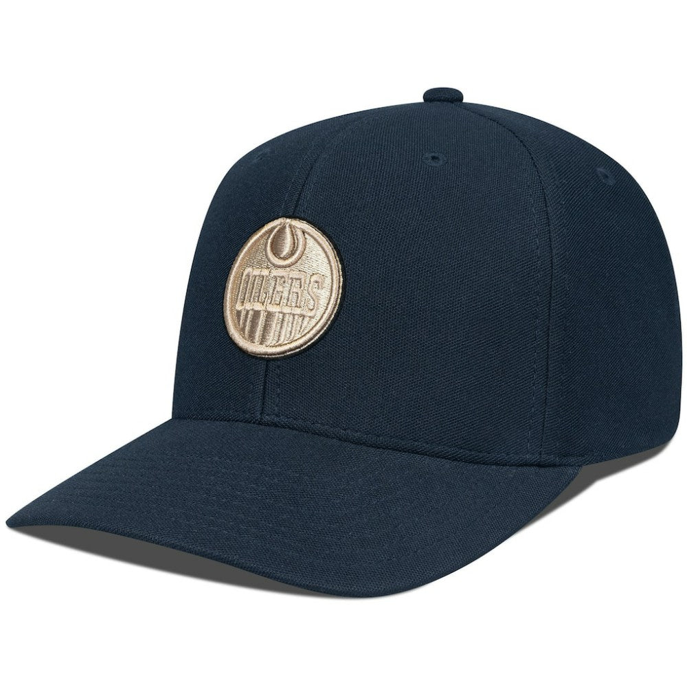 Edmonton Oilers Levelwear Fusion Lefty Hat - Black - NHL 200853843