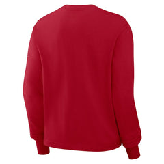 Nike San Francisco 49ers Women's Boxy Long Sleeve T-Shirt Scarlet