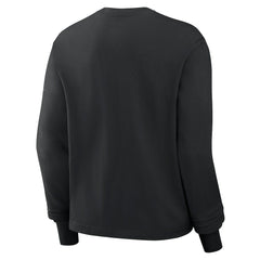 Nike New Orleans Saints Women's Boxy Long Sleeve T-Shirt Black