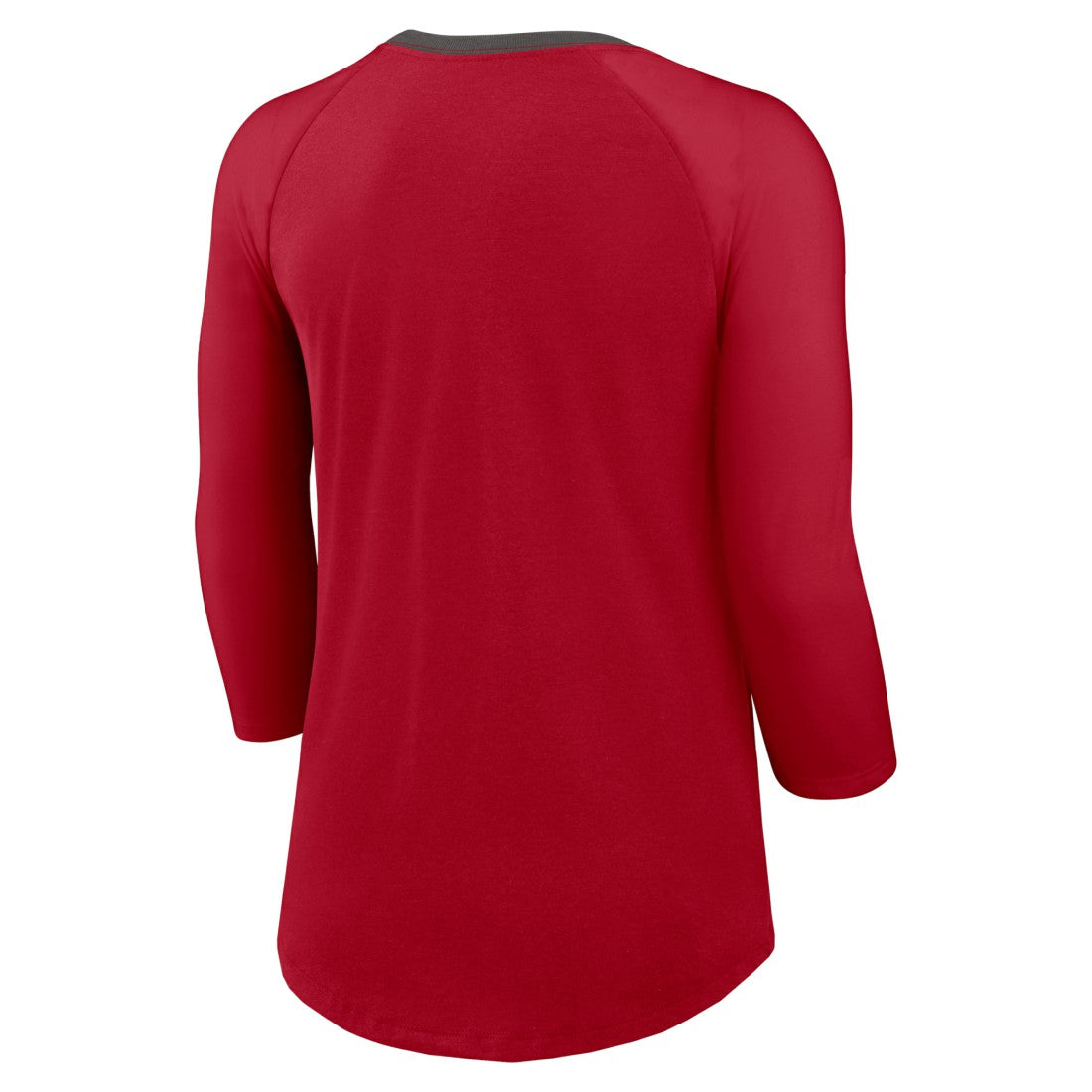 Nike Tampa Bay Buccaneers Women's 3/4 Sleeve Raglan Fashion Top Red
