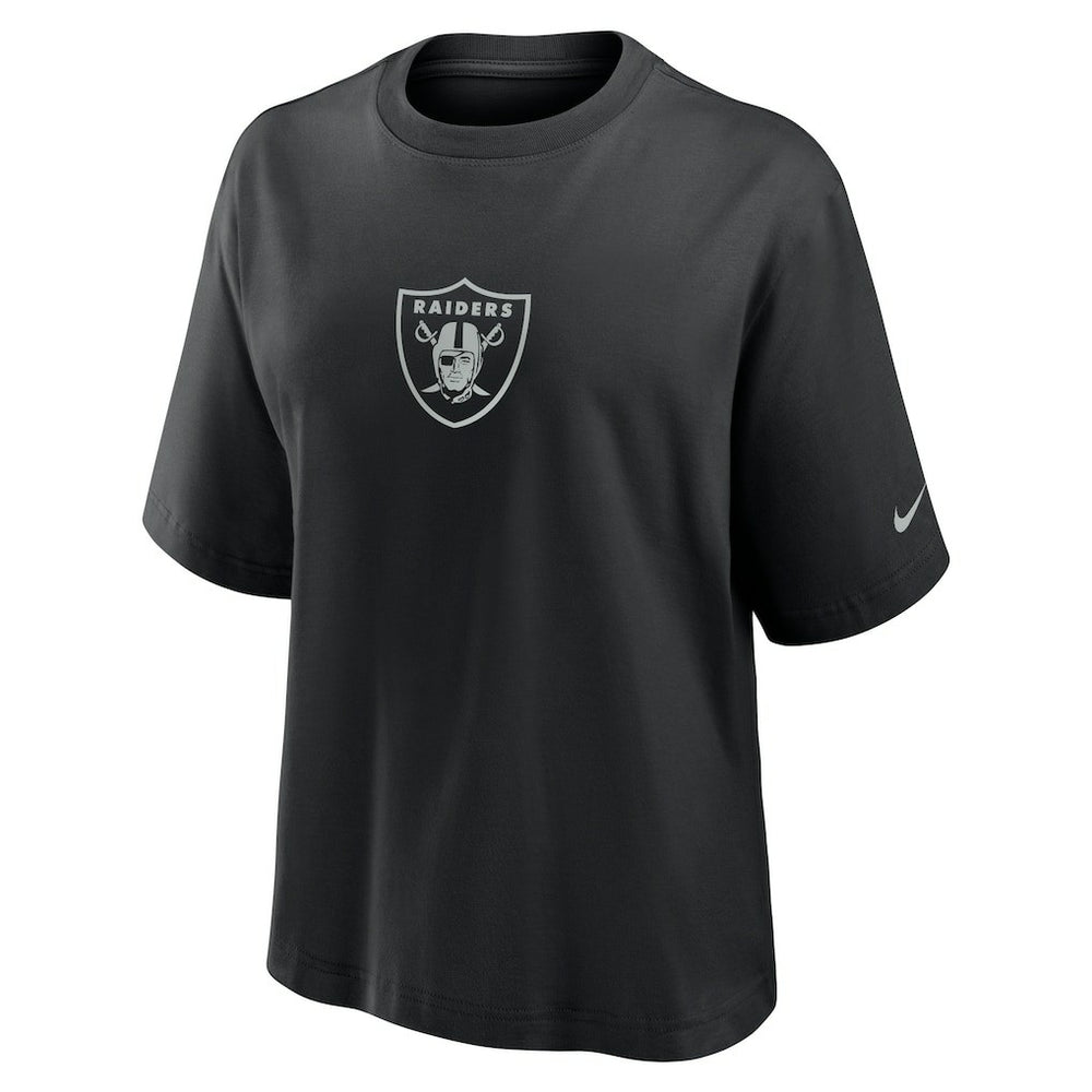 Nike Las Vegas Raiders Women's Boxy T-Shirt Black