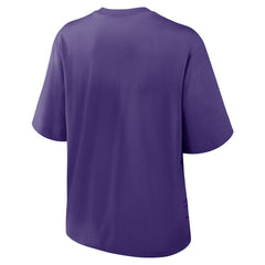 Nike Minnesota Vikings Women's Boxy T-Shirt Purple