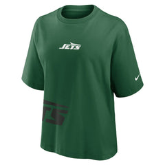 Nike New York Jets Women's Boxy T-Shirt Green