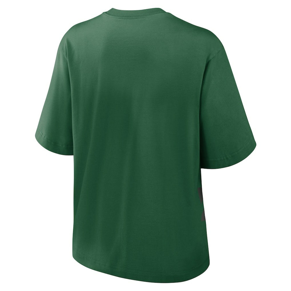 Nike New York Jets Women's Boxy T-Shirt Green