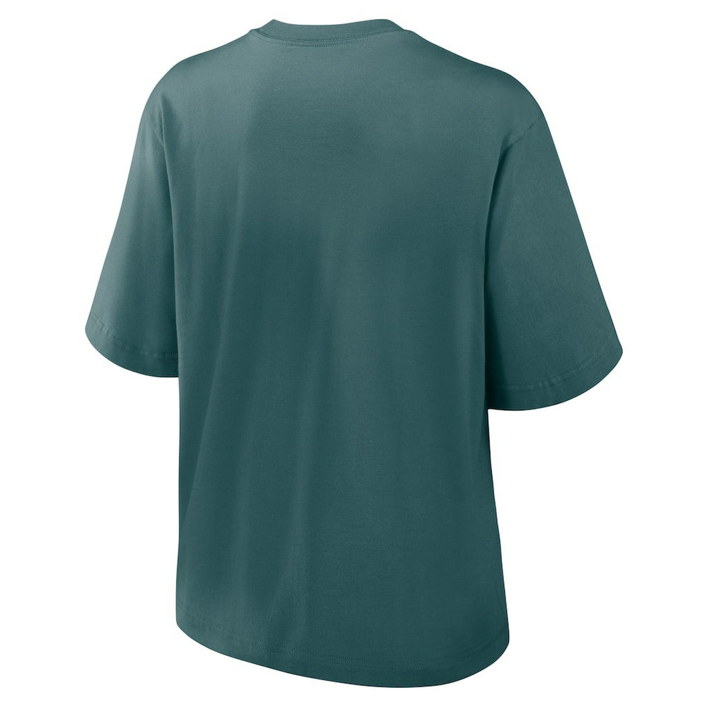 Nike Philadelphia Eagles Women's Boxy T-Shirt Midnight Green