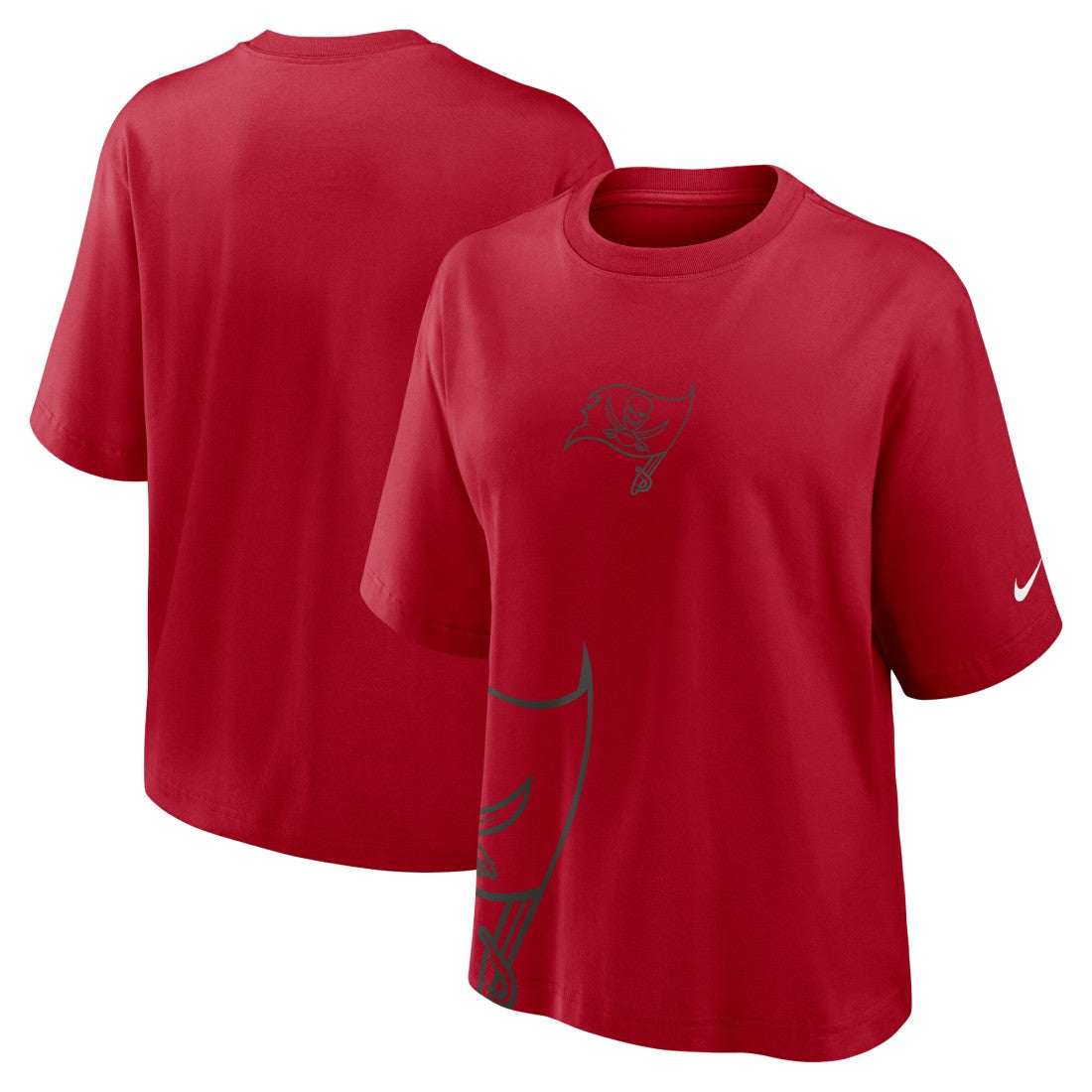 Nike Tampa Bay Buccaneers Women's Boxy T-Shirt Red