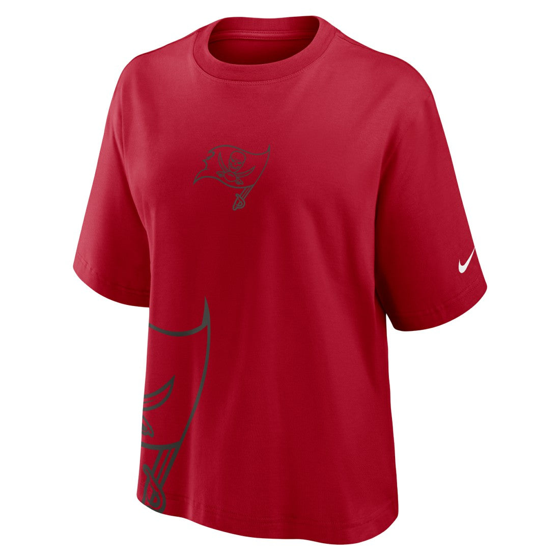 Nike Tampa Bay Buccaneers Women's Boxy T-Shirt Red