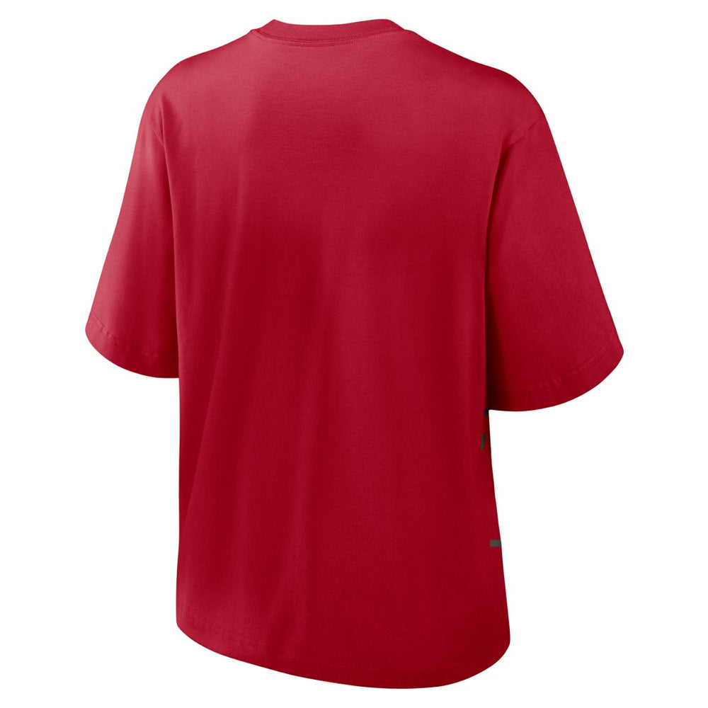 Nike Tampa Bay Buccaneers Women's Boxy T-Shirt Red