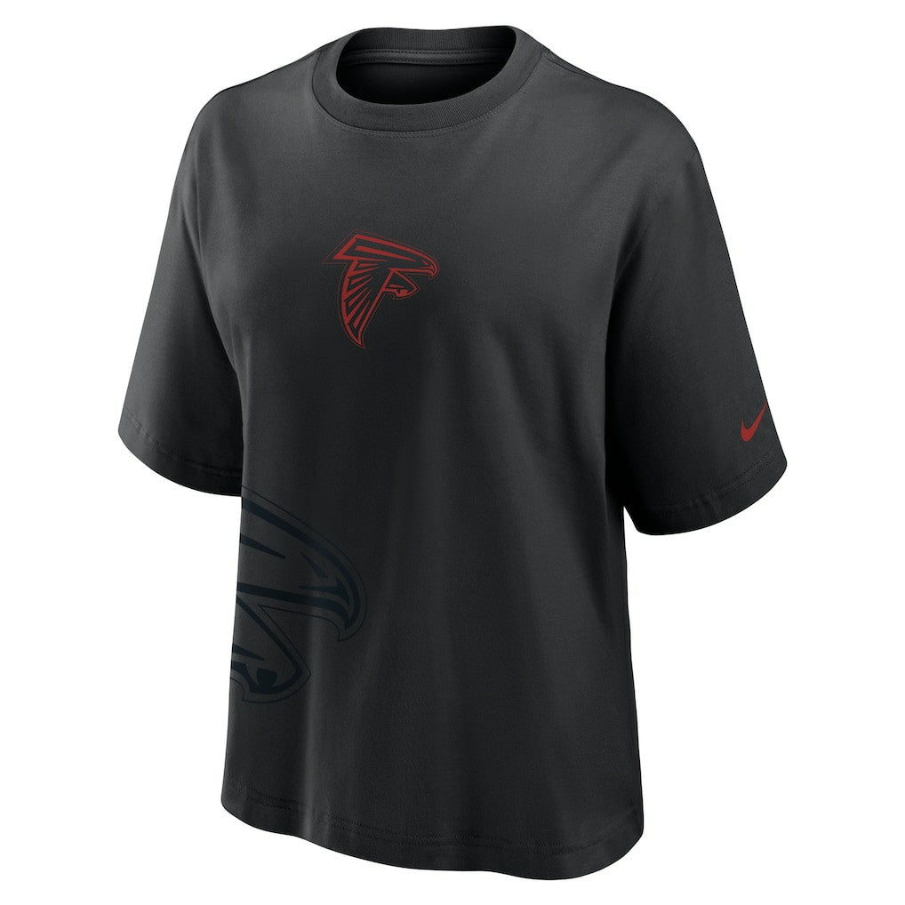 Nike Atlanta Falcons Women's Boxy T-Shirt Black
