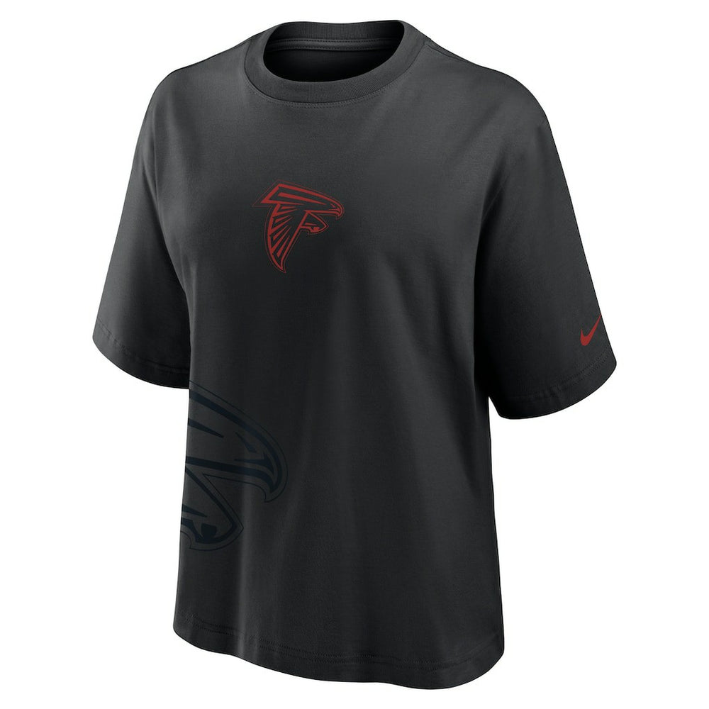 Nike Atlanta Falcons Women's Boxy T-Shirt Black