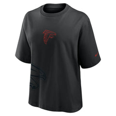 Nike Atlanta Falcons Women's Boxy T-Shirt Black