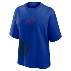 Nike Buffalo Bills Women's Boxy T-Shirt Royal