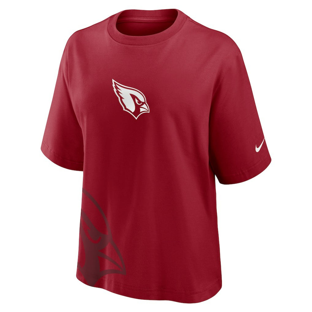 Nike Arizona Cardinals Women's Boxy T-Shirt Cardinal