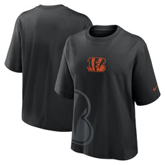 Nike Cincinnati Bengals Women's Boxy T-Shirt Black