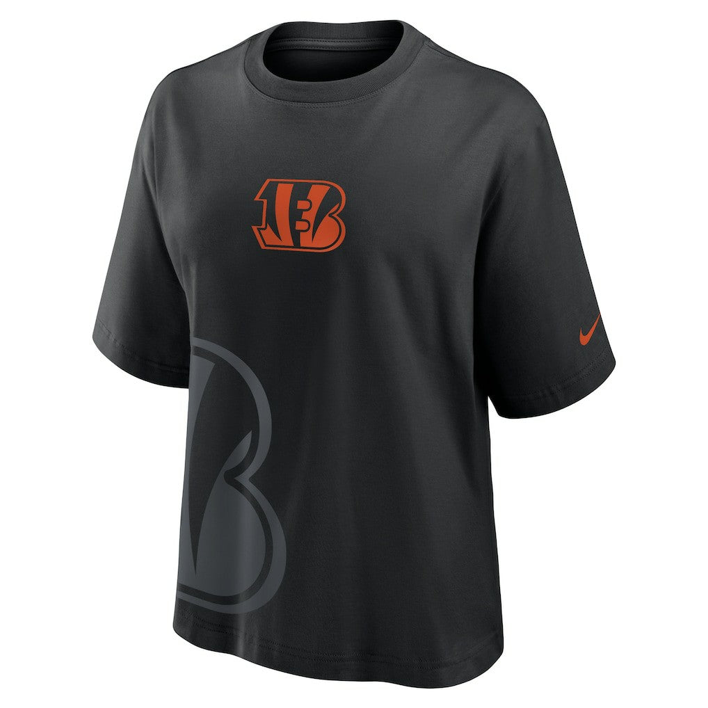 Nike Cincinnati Bengals Women's Boxy T-Shirt Black