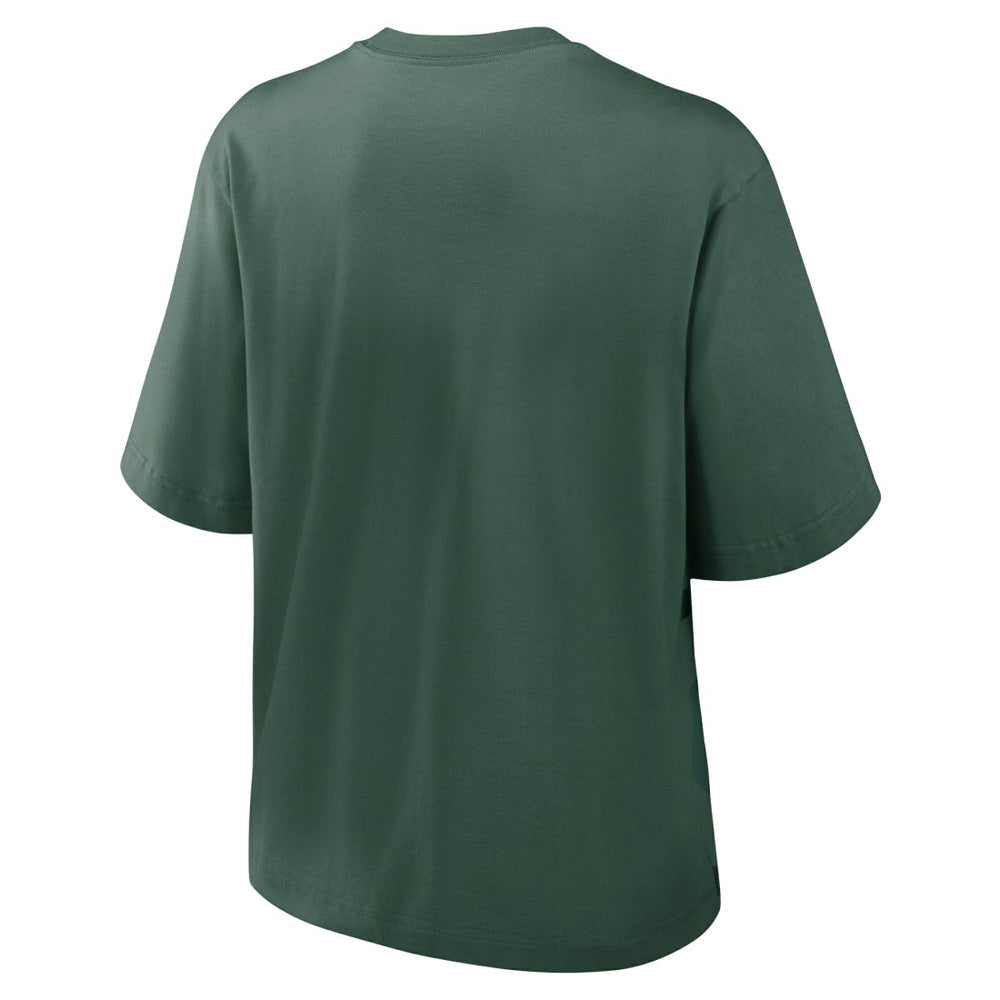 Nike Green Bay Packers Women's Boxy T-Shirt Green