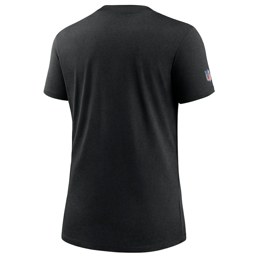 Nike Las Vegas Raiders Women's 2024 NFL Crucial Catch Tri-Blend T-Shirt Black