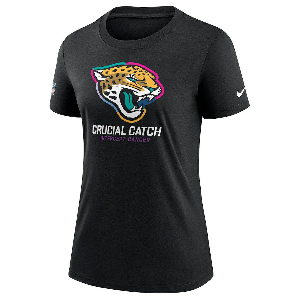 Nike Jacksonville Jaguars Women's 2024 NFL Crucial Catch Tri-Blend T-Shirt Black