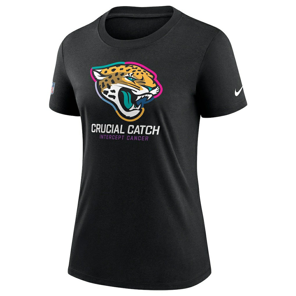 Nike Jacksonville Jaguars Women's 2024 NFL Crucial Catch Tri-Blend T-Shirt Black