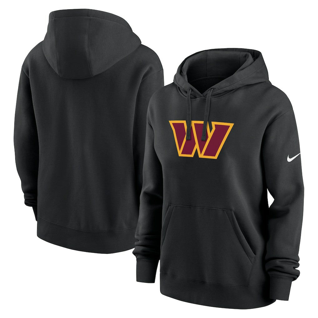 Nike Washington Commanders Women's Club Fleece Hoodie Black