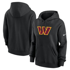 Nike Washington Commanders Women's Club Fleece Hoodie Black